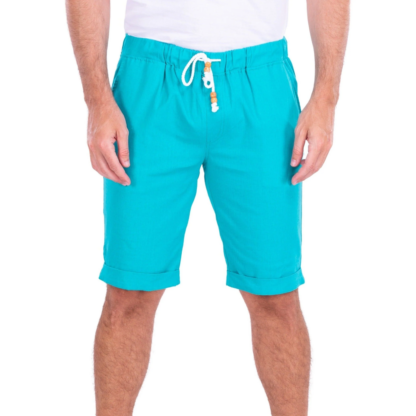 BESPOKE LINEN SHORT - MINT