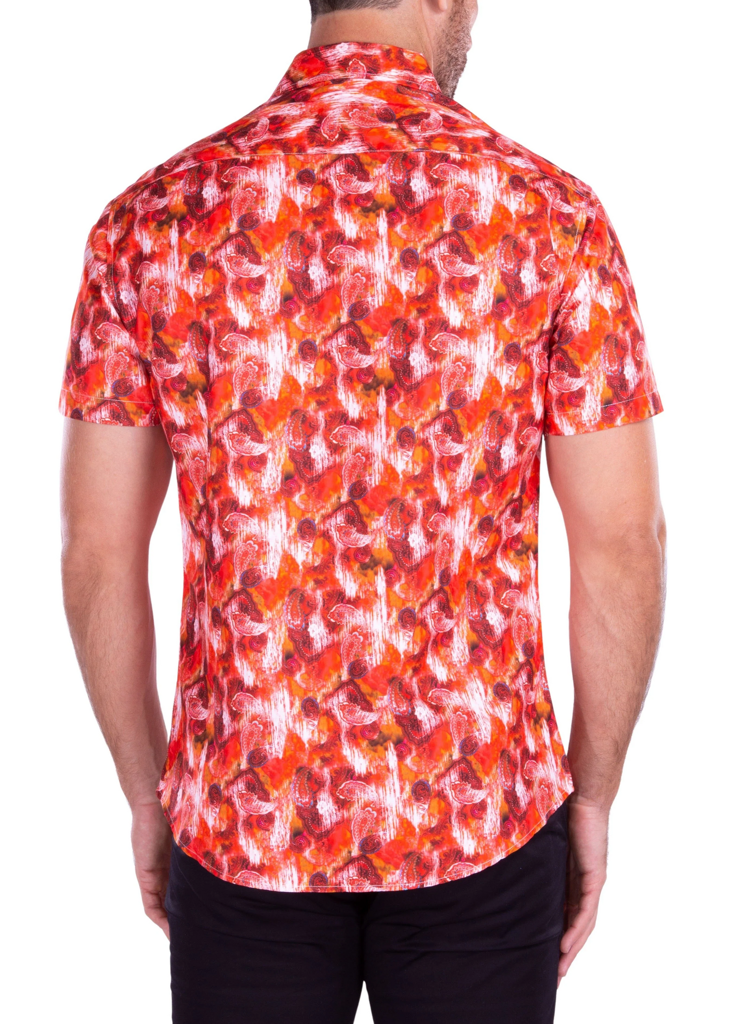 BESPOKE BUTTON DOWN - RED/WHITE