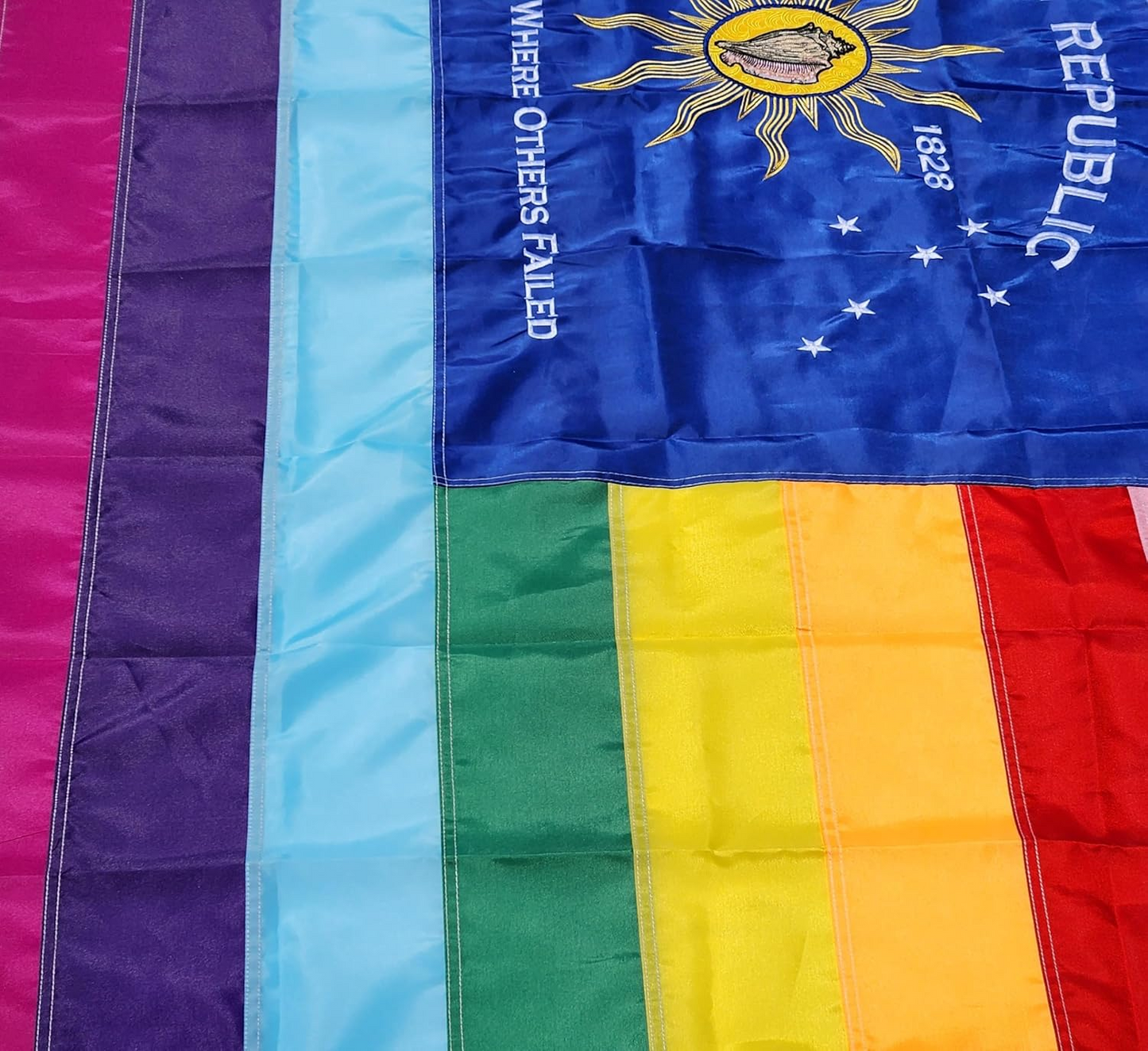 CONCH REPUBLIC PRIDE FLAG 3'X5'
