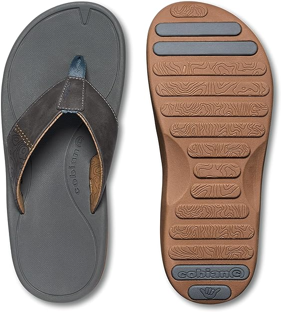 COBIAN - SUMO TERRA FLIP FLOPS - GRAY