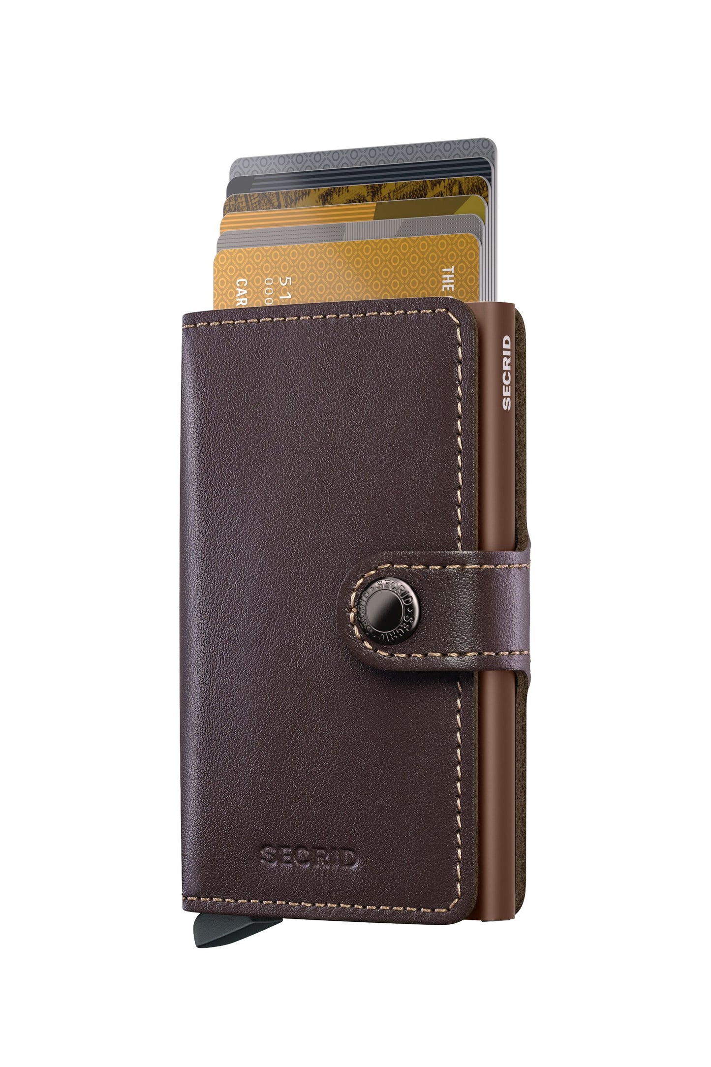 SECRID MINI WALLET - CHOCOLATE
