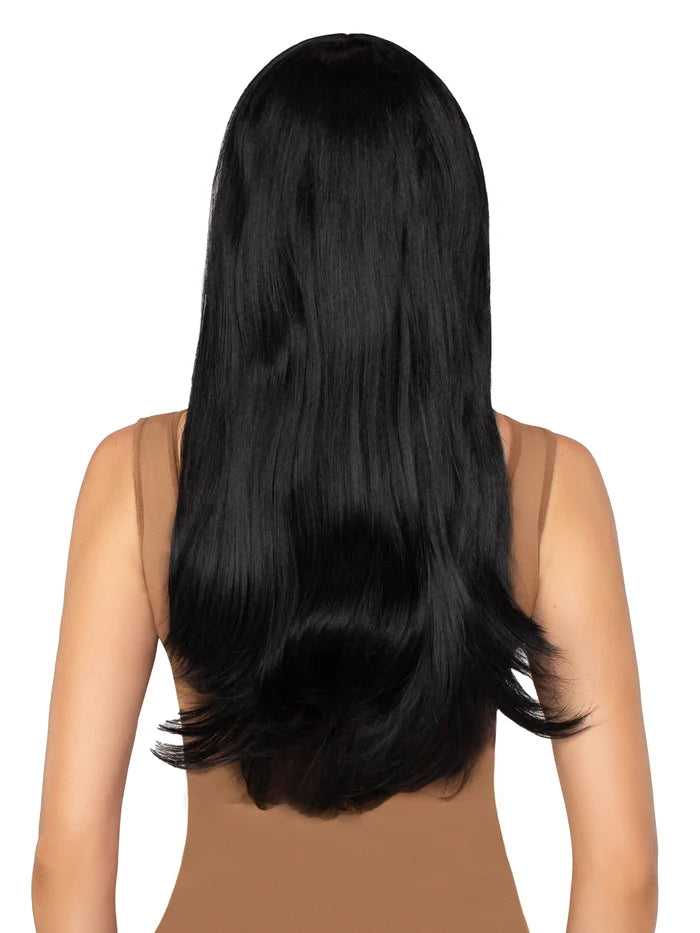 LEG AVENUE 25" BANGIN' LONG WIG - BLACK