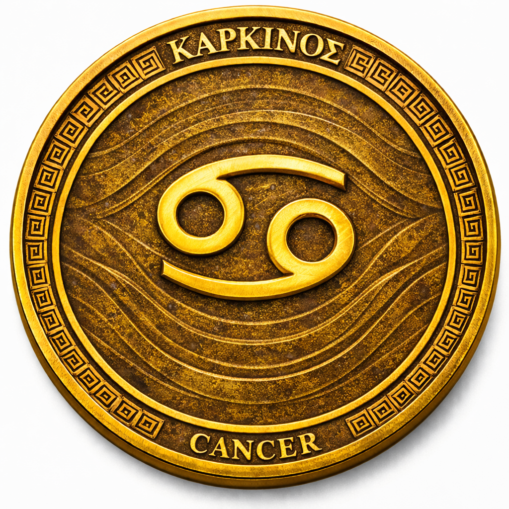 GAY ZODIAC - CHALLENGE COIN - CANCER