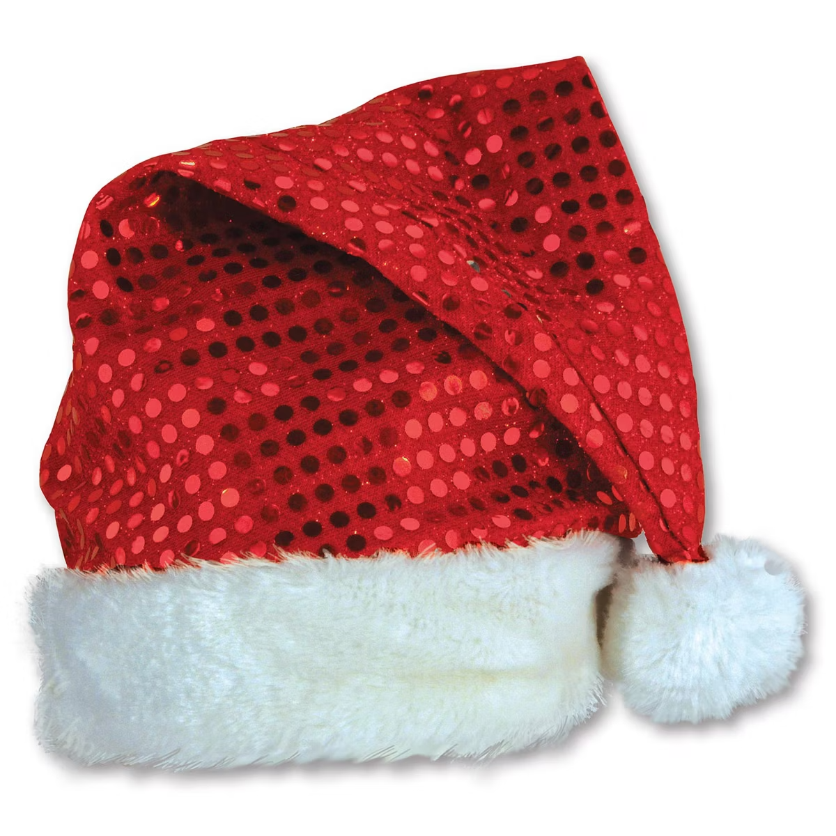 BEISTLE RED SEQUIN SANTA