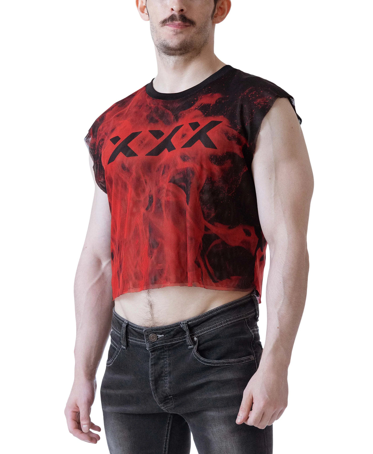 NASTY PIG INFERNO SLEEVELESS CROP TOP