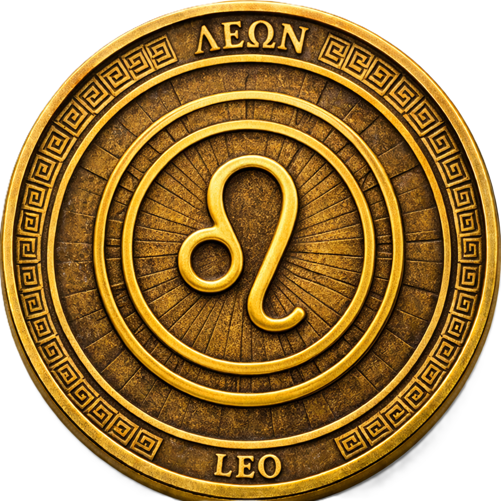 GAY ZODIAC - CHALLENGE COIN - LEO