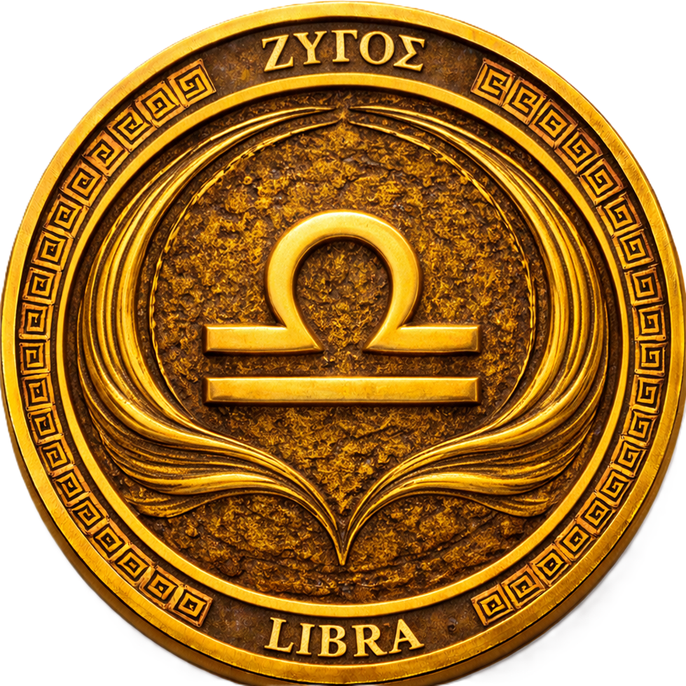 GAY ZODIAC - CHALLENGE COIN - LIBRA