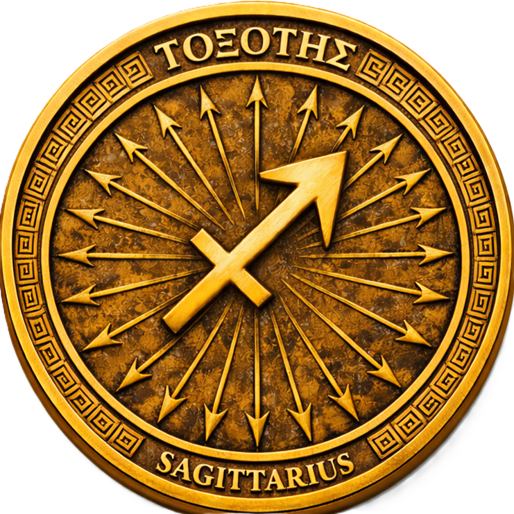 GAY ZODIAC - CHALLENGE COIN - SAGITTARIUS