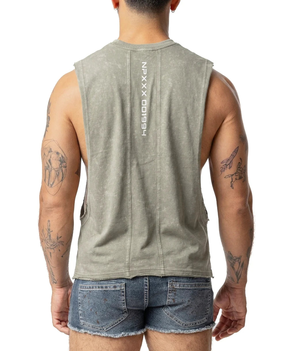 NASTY PIG TRAVERSE SHREDDER SAGE GREEN/ WHITE