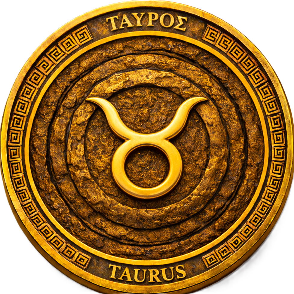 GAY ZODIAC - CHALLENGE COIN - TAURUS