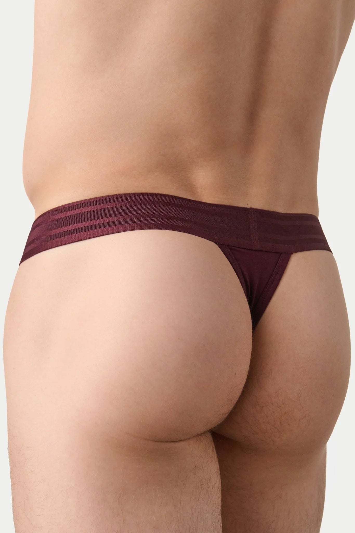 AWRY AXIS THONG - MERLOT