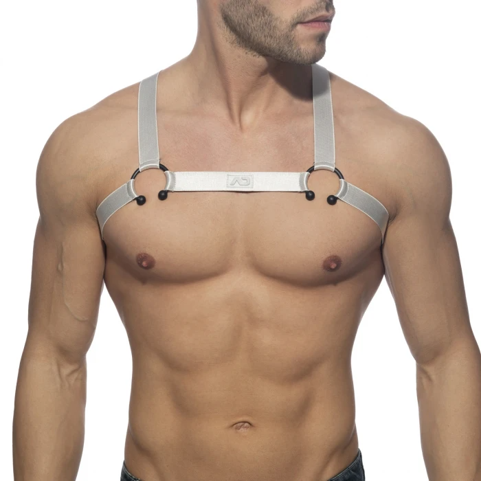 ADDICTED BULL RING HARNESS - SILVER