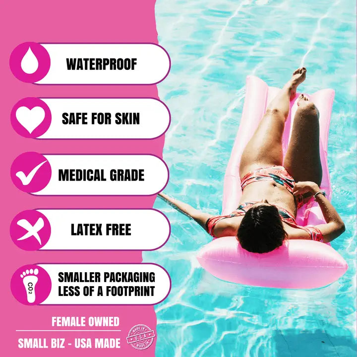 NEVA NUDE BADASS DOM SQUAD HOLOGRAPHIC BLACK WET LOOK X FACTOR PASTIES