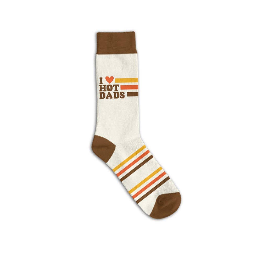 Funatic I Love Hot Dads Socks