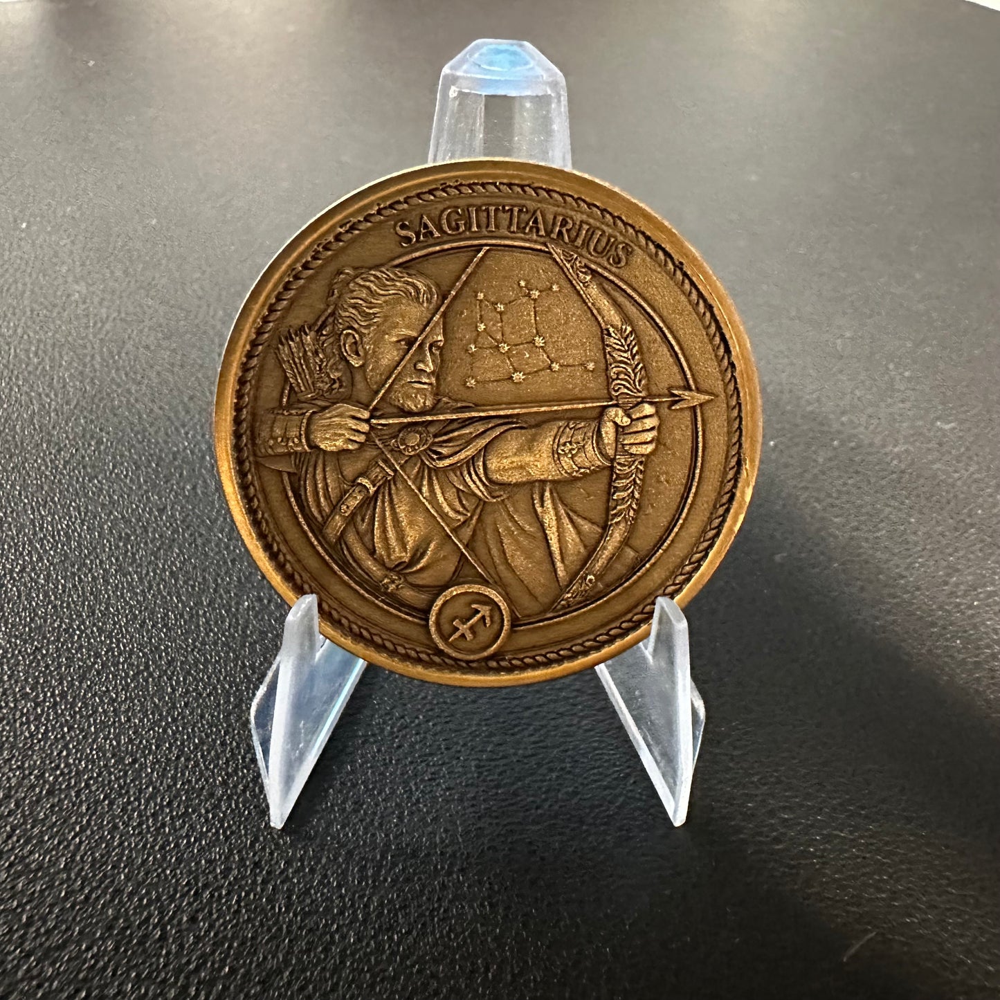 GAY BEAR ZODIAC - CHALLENGE COIN - SAGITTARIUS