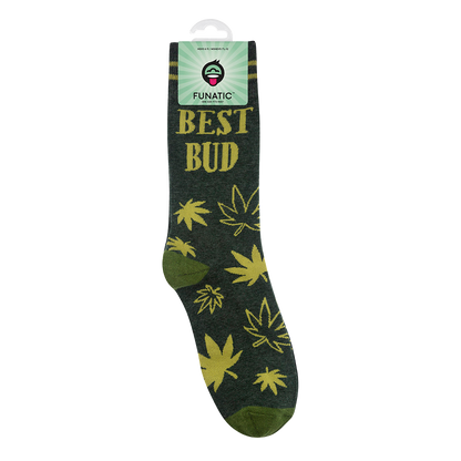 Funatic Best Bud Socks | Weed | Cannabis | 420 Socks