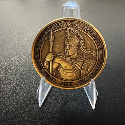 GAY ZODIAC - CHALLENGE COIN - ARIES
