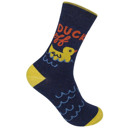 Funatic Duck Off Socks | Animal Socks | Funny Unisex