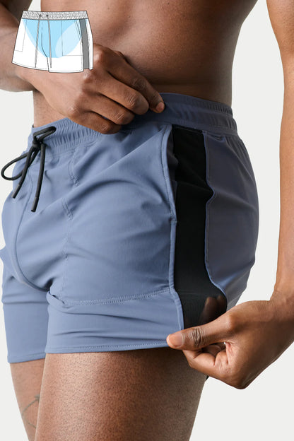 AWRY EDGE SHORTS - BLUE