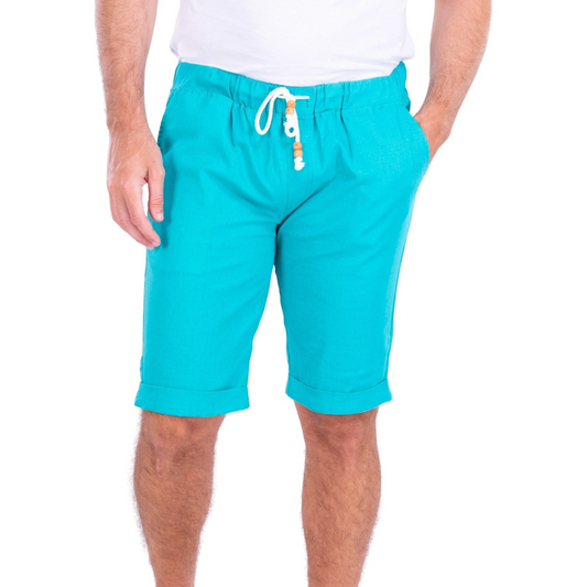 BESPOKE LINEN SHORT - MINT