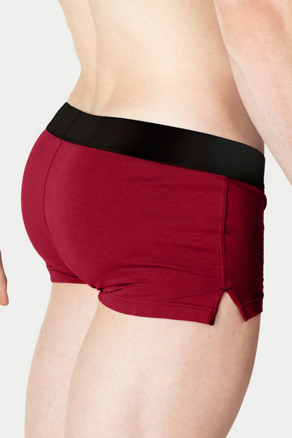 AWRY BOOST JOCK BOXERS - BURGANDY
