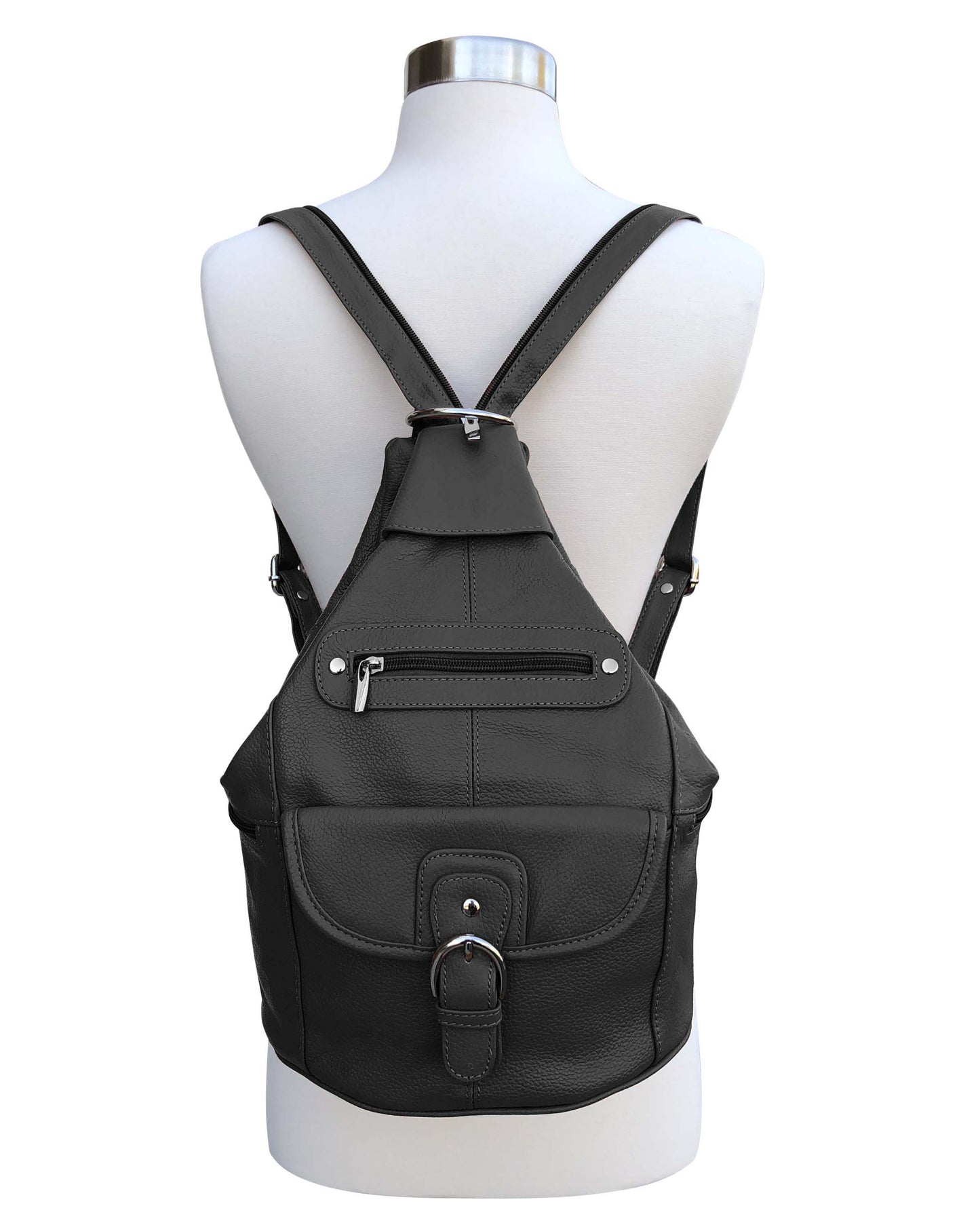 ROMA LEATHERS COWHIDE LEATHER BACK PACK