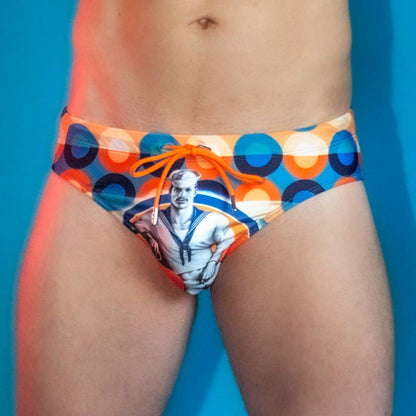 PEACHY KINGS Tom of Finland "SEAMAN" Swim Brief