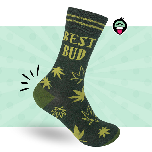 Funatic Best Bud Socks | Weed | Cannabis | 420 Socks