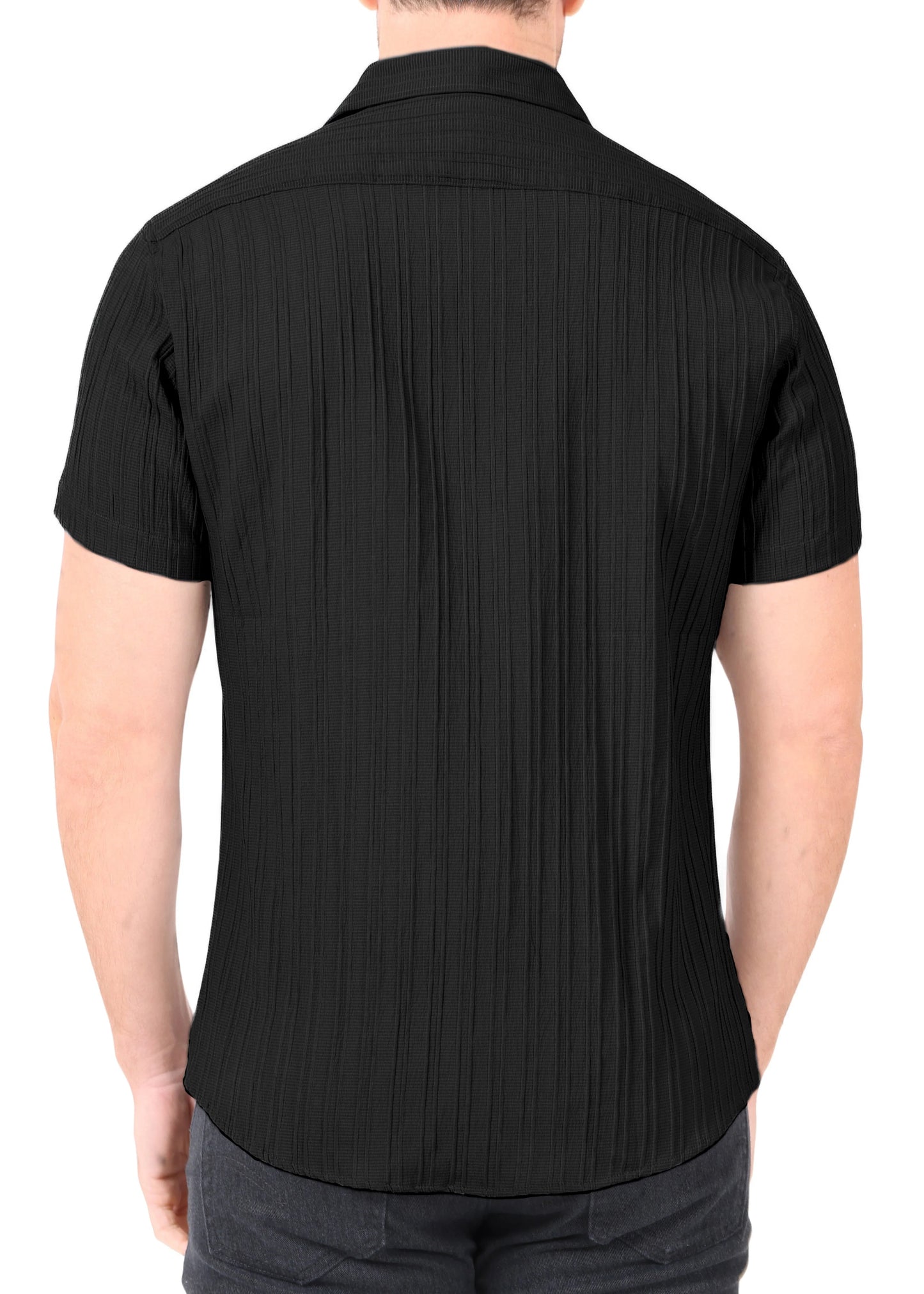 BESPOKE BUTTON DOWN - BLACK