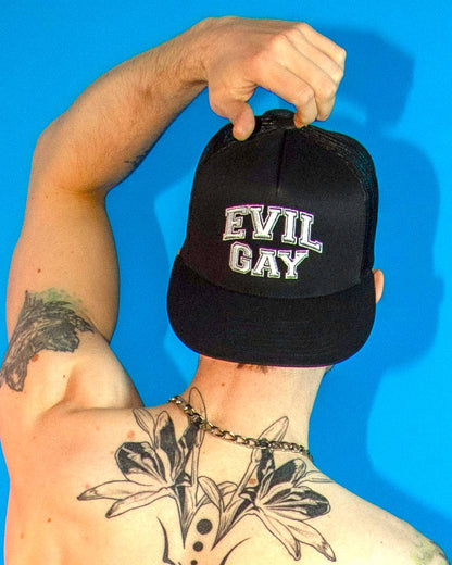 EVIL GAY TRUCKER HAT