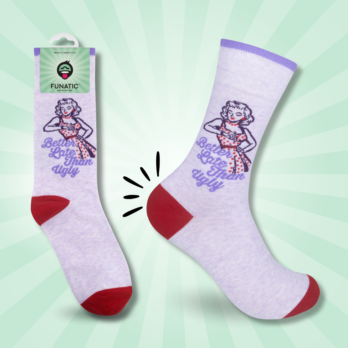 FUNATIC - BETTER LATE THAN UGLY SOCKS