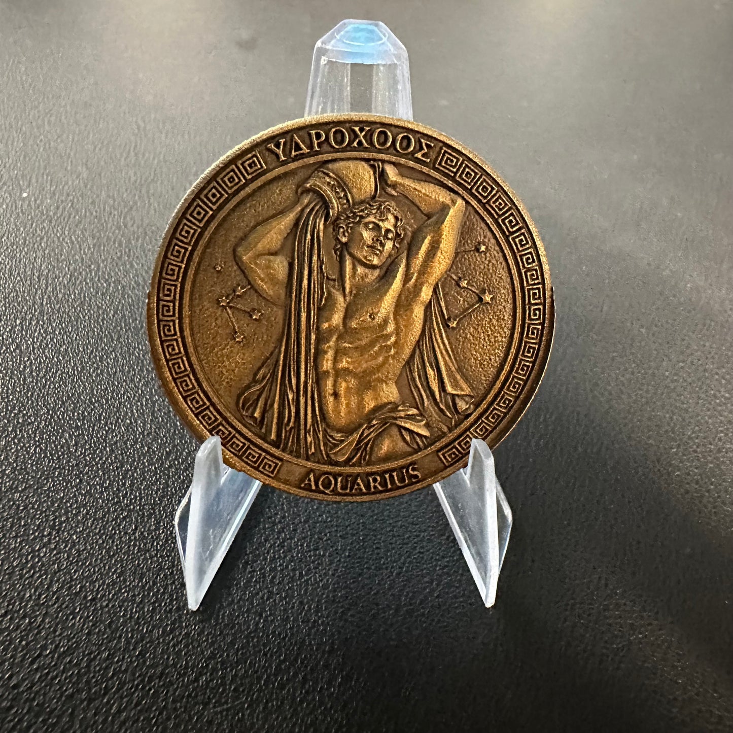 GAY ZODIAC - CHALLENGE COIN - AQUARIUS