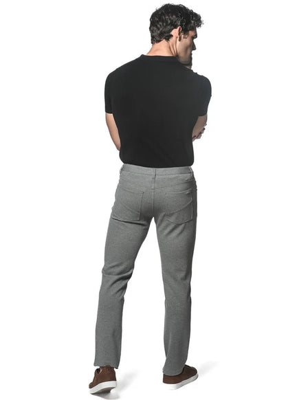 POSTMARC 5 POCKET STRETCH KNIT JEANS - GREY