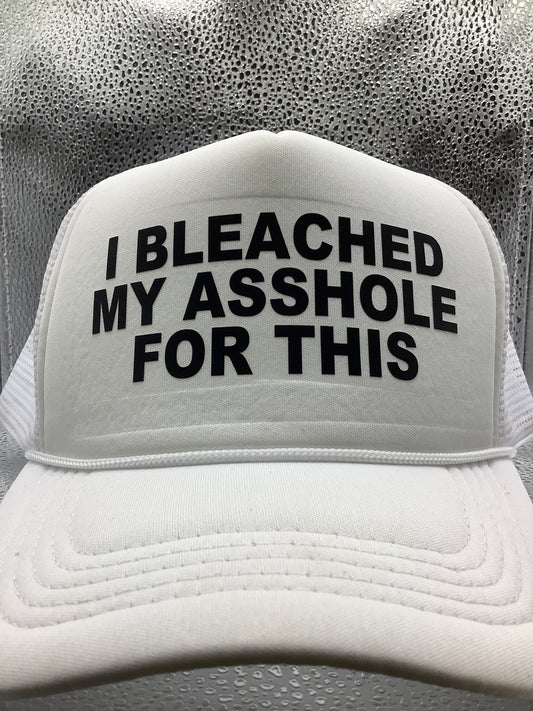 GRAFFITTI - BLEACHED MY ASSHOLE HAT