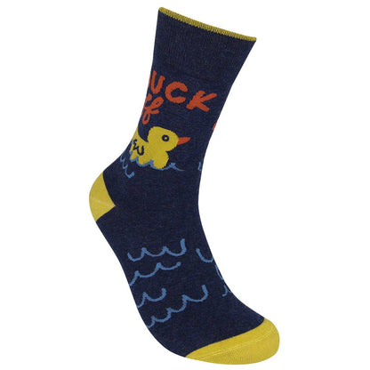 Funatic Duck Off Socks | Animal Socks | Funny Unisex