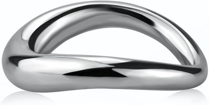 GRAFFITTI - ARC RING STAINLESS STEEL - SILVER