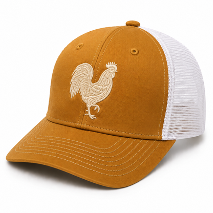 GRAFFITTI COCK HAT - BROWN