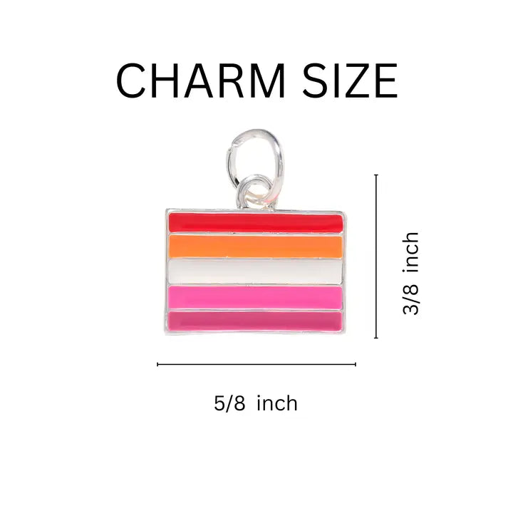 THE AWARENESS COMPANY LESBIAN HEART BRACELET
