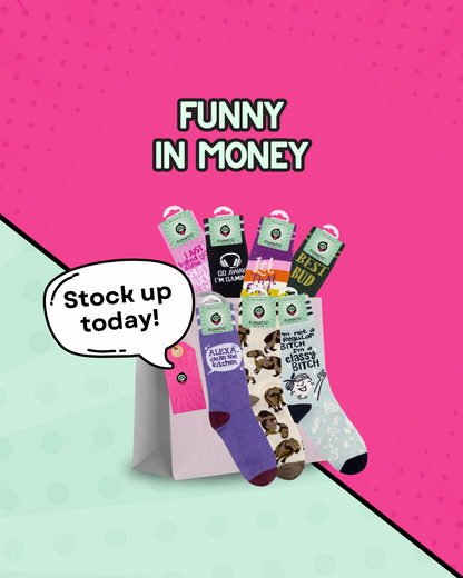 Funatic Best Bud Socks | Weed | Cannabis | 420 Socks