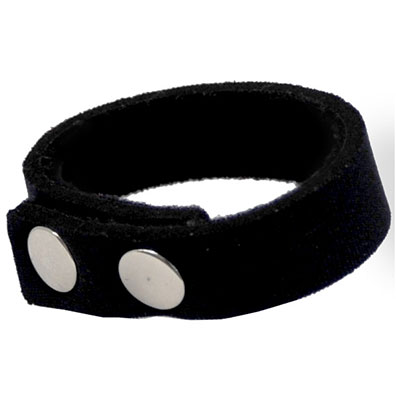 KOOKIE NEOPRENE COCK RING - BLACK
