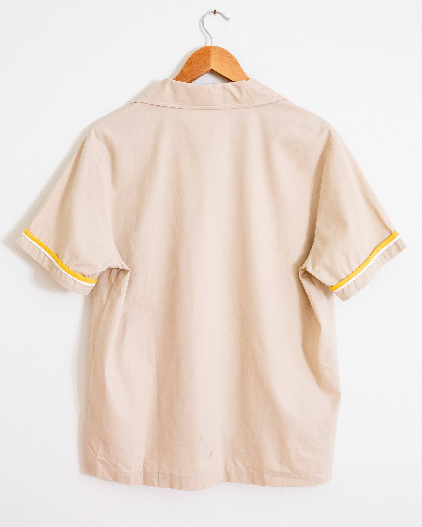 HAMMIES SUMMER CABANA SHIRT - SAND/GOLD/WHITE