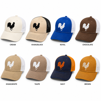 GRAFFITTI COCK HAT - CREAM