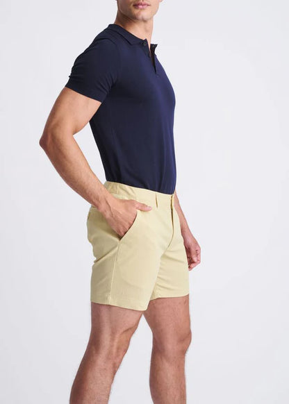 POSTMARC CRINKLE CHINO 6" SHORTS - HUSK