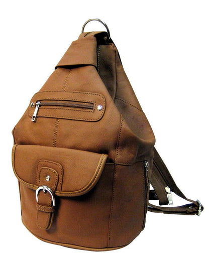 ROMA LEATHERS COWHIDE LEATHER BACK PACK