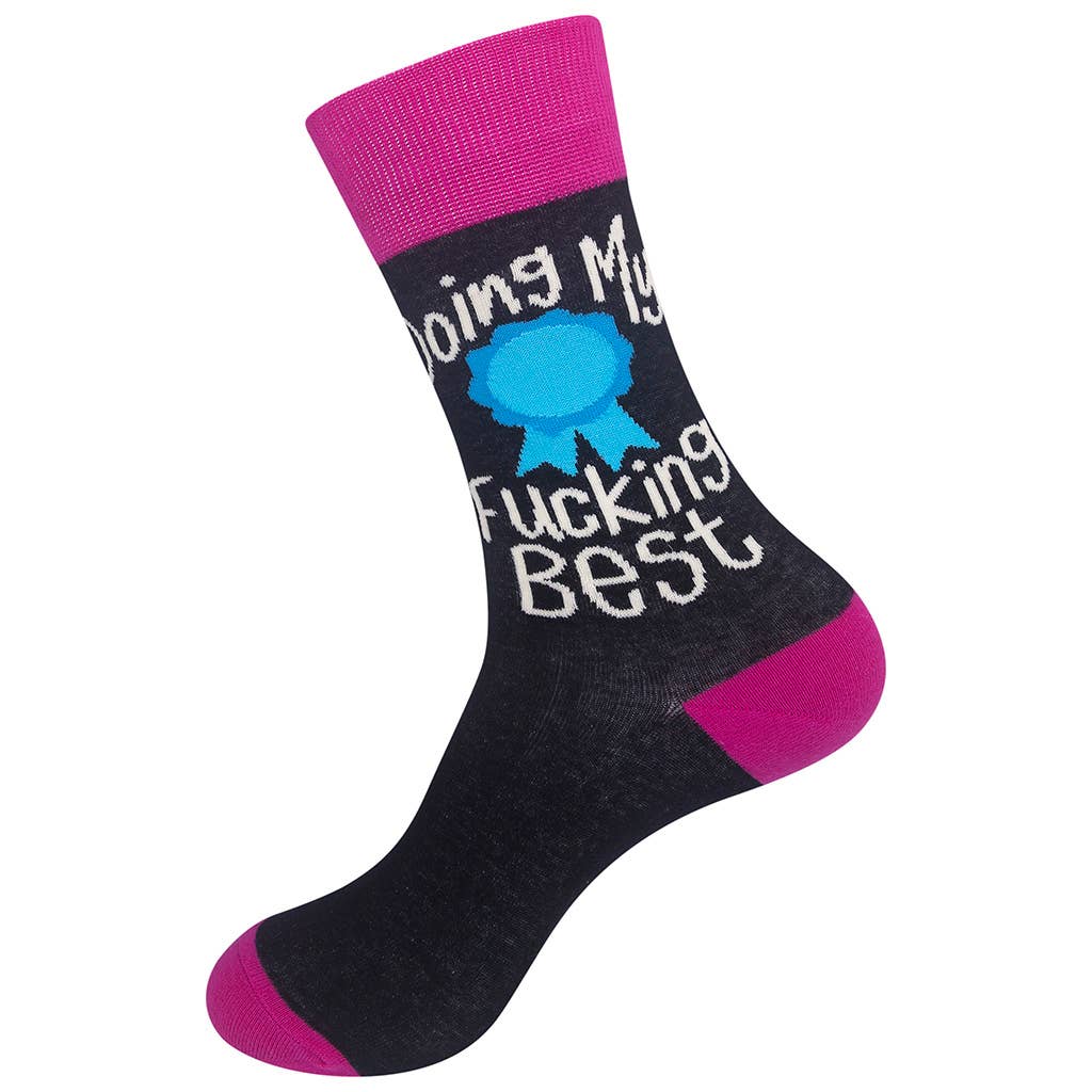 Funatic Doing My Fucking Best Socks