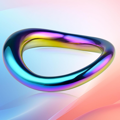 GRAFFITTI - ARC RING STAINLESS - RAINBOW