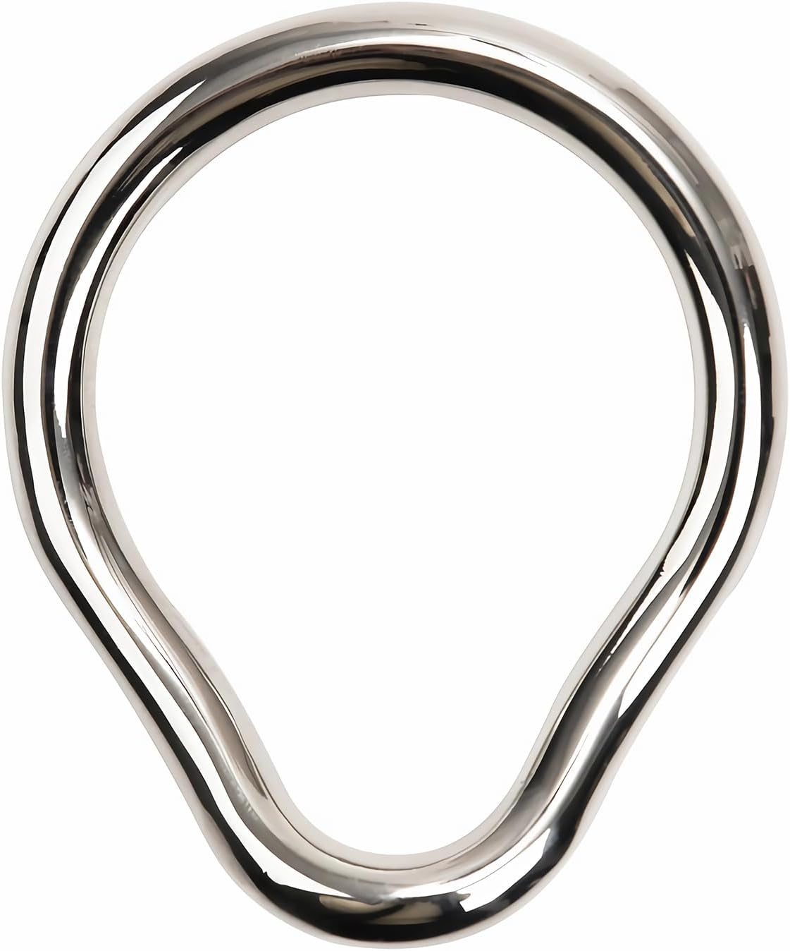 GRAFFITTI - DOUBLE CURVE RING STAINLESS STEEL - SILVER