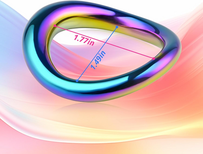 GRAFFITTI - ARC RING STAINLESS - RAINBOW