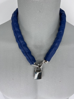 KOOKIE LEATHER CHAIN - BLACK