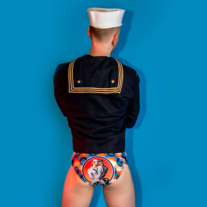PEACHY KINGS Tom of Finland "SEAMAN" Swim Brief